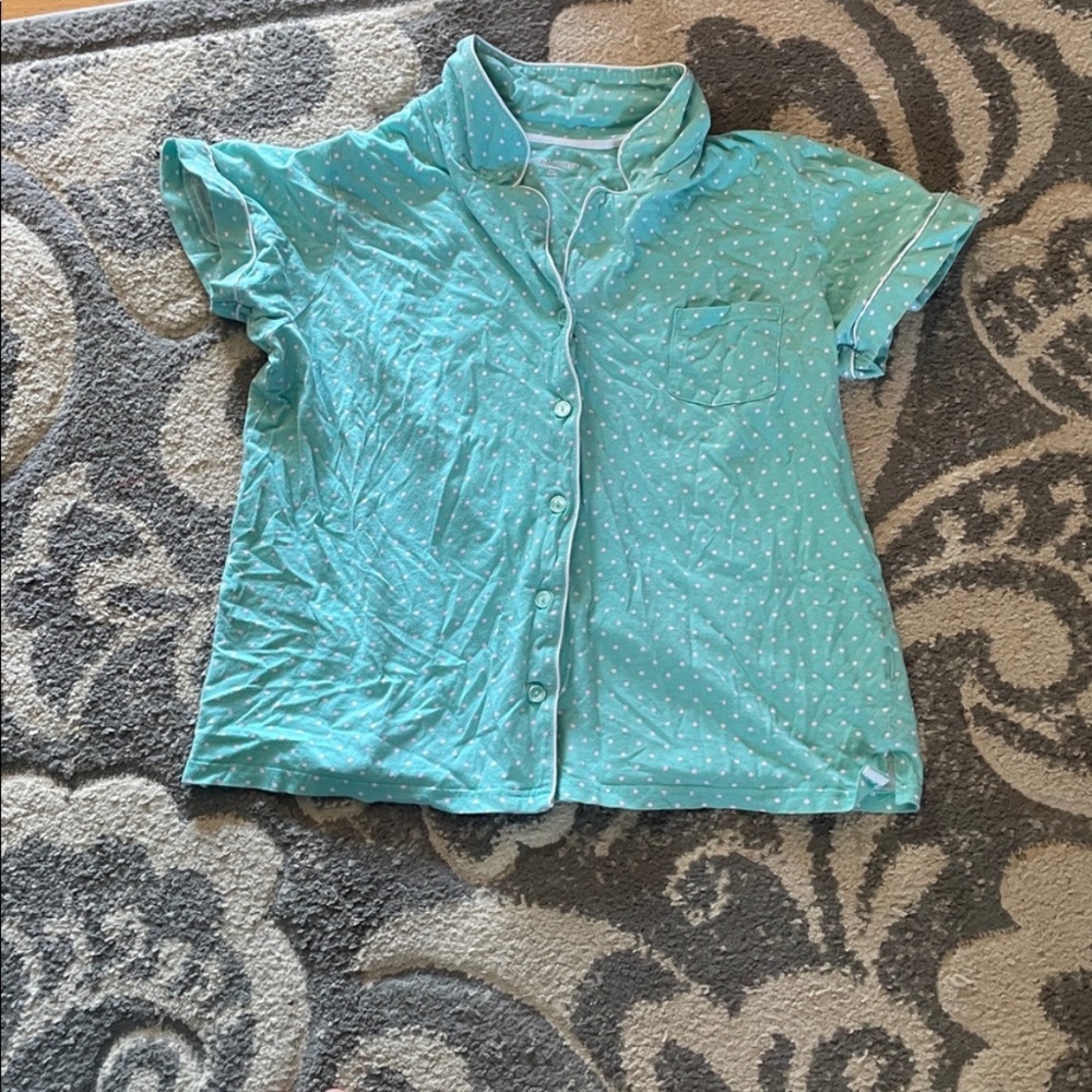 Laura scott polkadot pajamas retro vintage style